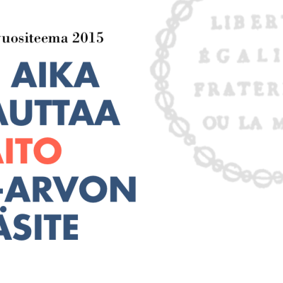 Liberan vuositeema 2015: Aito tasa-arvo